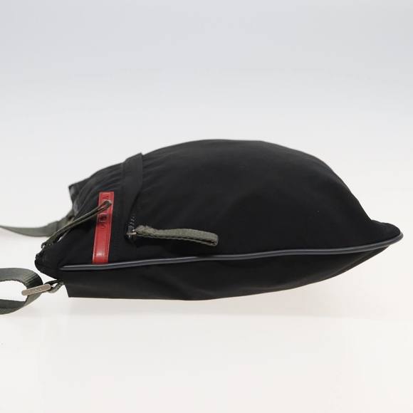 PRADA Sports Shoulder Bag Nylon Black Auth bs15825 - Picture 3 of 16